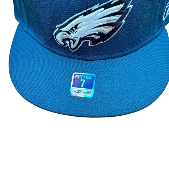 Vintage Philadelphia Eagles Reebok Green Sideline Cap Unisex Size 7 NFL - Picture 5 of 7